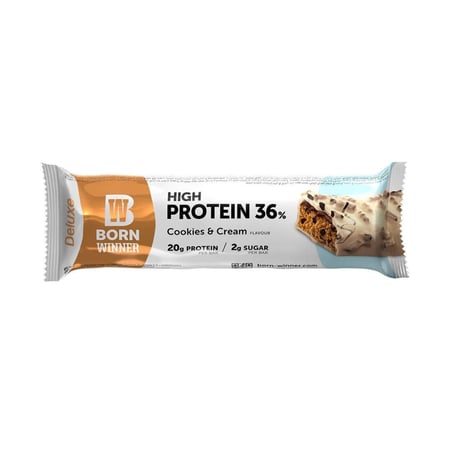 بورن وينر بروتين بار ديولكس 55 جم - Born Winner Deluxe protein bar
