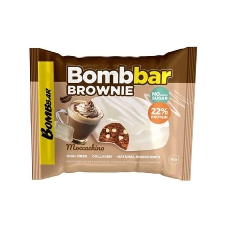 براوني بروتين كيك بومبار 50جم - BOMBBAR BROWNIE