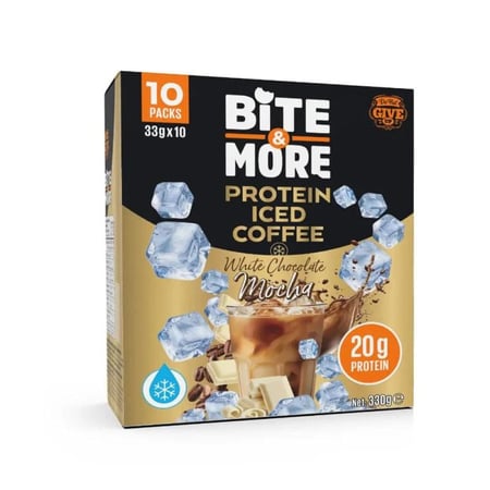 بايت اند مور ايس كوفي بالبروتين - Bite And More Protein Iced Coffee