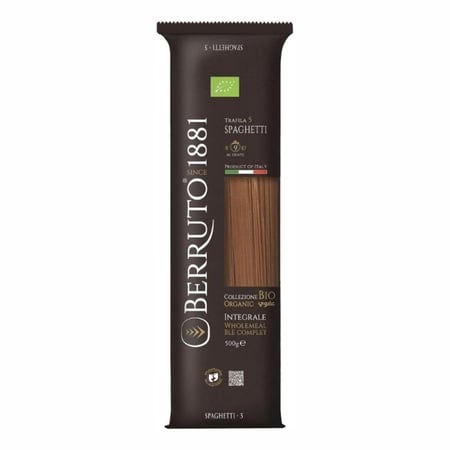 مكرونة سباجيتي عضوية بيروتو 500 جم - BERRUTO SPAGHETTI