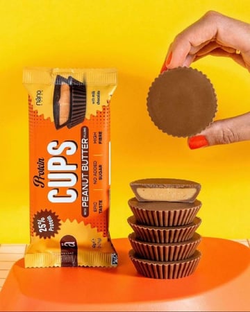 أكواب بروتين نانو بنكهة زبدة الفول السوداني 42 جرام - NANO Protein Cups Peanut Butter 42 G