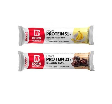 بورن وينر بروتين بار بوست 55 جم - Born Winner protein bar Boost