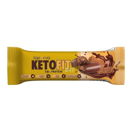 لابيرفا كيتو فيت بار شوكلت كراميل - LAPERVA KETO FIT BAR