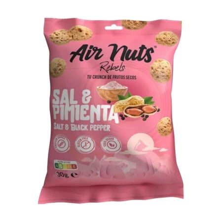 ايرنتس ريبلز مقرمشات الفول السوداني - AIR NUTS REBELS