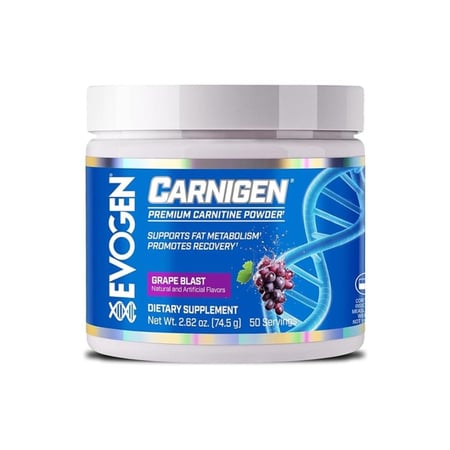 مسحوق الكارنيتين كارنيجين من إيفوجين (50 حصة) - Evogen Carnigen Premium Carnitine Powder