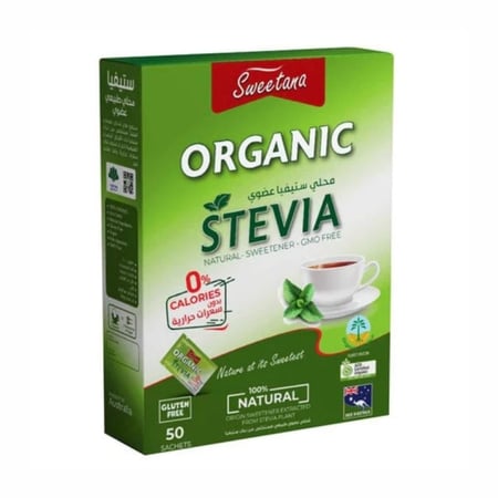 محلي ستيفيا عضوي سويتانا 100 ظرف - SWEETANA ORGANIC STEVIA