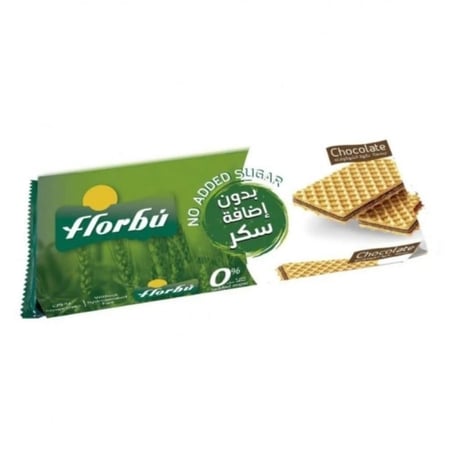 بسكويت ويفر بدون سكر مضاف فلوربو 160 جم - FLORBU BISCUIT