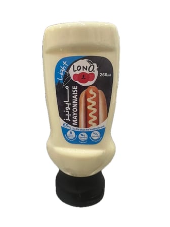 لونو مايونز لايت 260 مل - LONO MAYONNAISE LIGHT