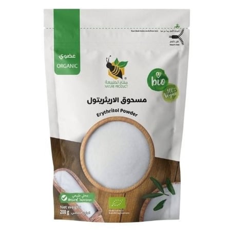 منتج الطبيعة مسحوق محلي الاريثريتول العضوي - Nature Product Organic Erythritol Powder