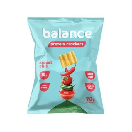 مقرمشات بروتين بالانس 70 جم - Balance Protein Crackers