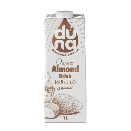 شراب اللوز العضوي غير محلى