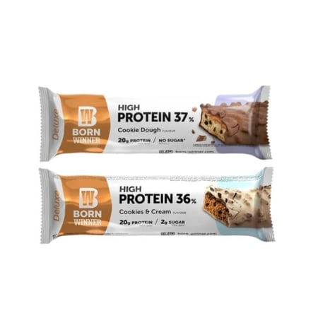 بورن وينر بروتين بار ديولكس 55 جم - Born Winner Deluxe protein bar