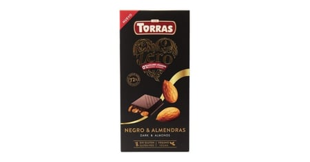 شوكولاتة داكنه خالي من السكر - TORRAS ZERO DARK