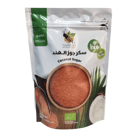منتج الطبيعة سكر جوز هند عضوي - Nature Product Organic Coconut Sugar