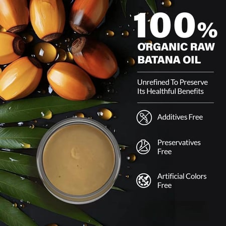 قناع الشعر بزيت البتانا