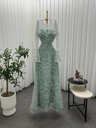 فستان سهره  فخم تيفاني