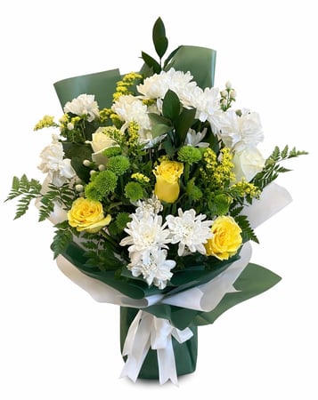 • باقة الضياء: استيحاءً من اللون الأصفر  او باقة/إشراقة الألوان"