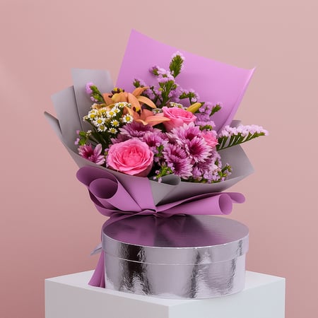 باقة رقيقة ومبهجة