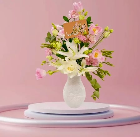 تحفة عيد بيضاء