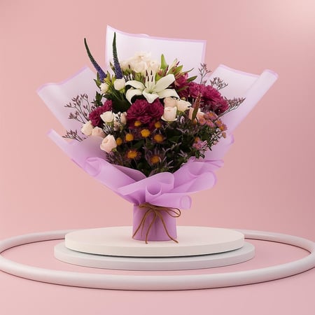 براءة مشرقة: كريزنتيما, كازابلانكا | باقة ورد