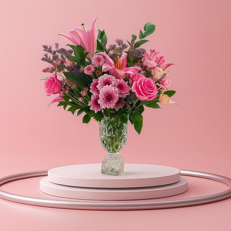 البهجة في مزهرية