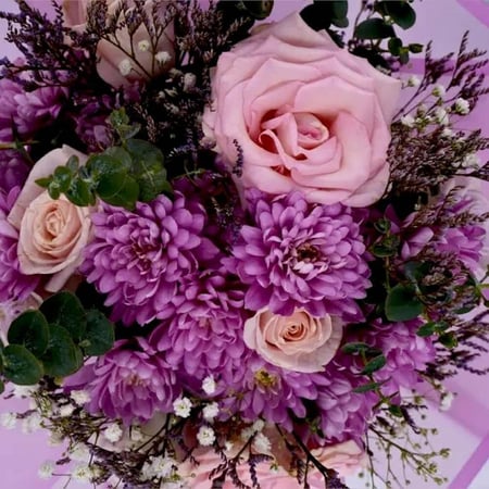 باقات ورد فخمه