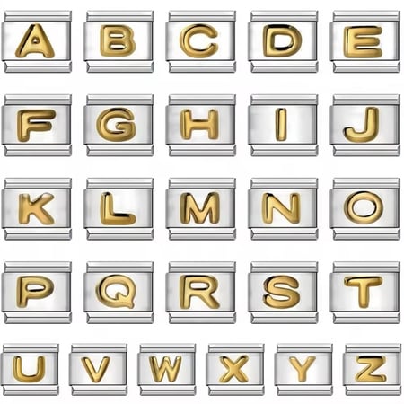 تشارمز الأحرف - ذهبي