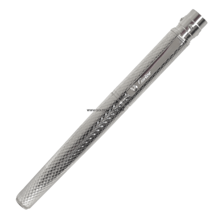 قلم ديبالو فضي لماع مســطر