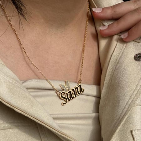 سلسال مطلي ذهب