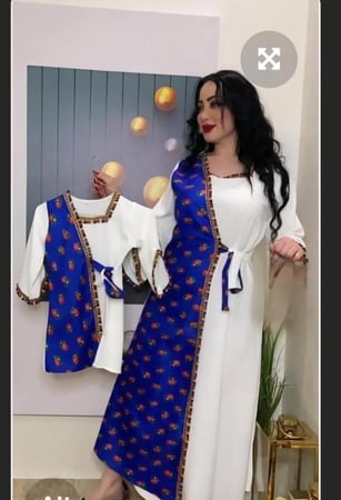 ملابس رمضان شالكي الام والبنت شالكي رمضان