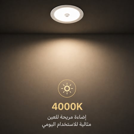 لمبة سقف مع حساس حركة