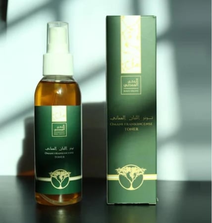 تونر اللبان العماني 100 مل الطبيعي أفضل تونر طبيعي للعناية بالوجه والبشرة