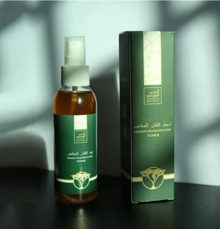 تونر اللبان العماني 100 مل الطبيعي أفضل تونر طبيعي للعناية بالوجه والبشرة