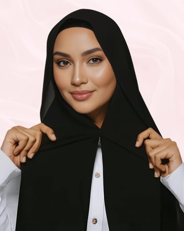 شال شيفون فوري بمغناطيس