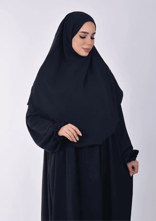 أسدال شرعي لون كحلي