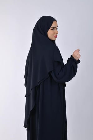 أسدال شرعي لون كحلي