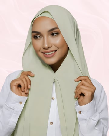 شال شيفون فوري بمغناطيس