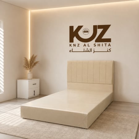 سرير بوكس مخمل - بألوان ومقاسات متعددة