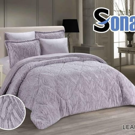 بكج الشتاء - سرير مع مرتبة ومفرش شتوي ومخدة طبية