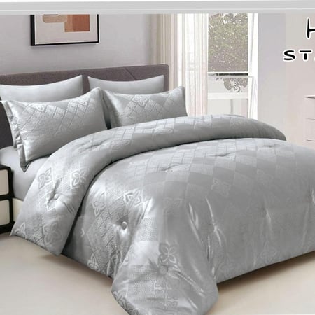 مفرش حرير ناعم نفرين 6 قطع وبسعر رخيص