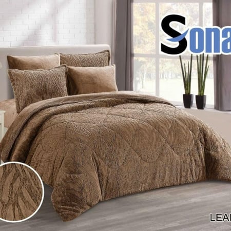 بكج الشتاء - سرير مع مرتبة ومفرش شتوي ومخدة طبية