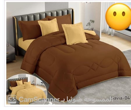 مفرش صيفي JD نفرين ساده - 6 قطع