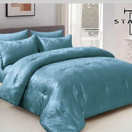 مفرش حرير ناعم نفرين 6 قطع وبسعر رخيص