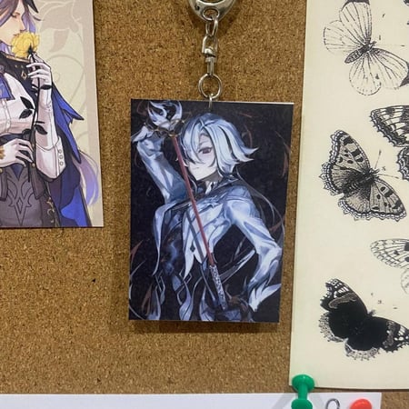 ميدالية ارليكينو قينشن إمباكت -key medal arlecchino Genshin Impact