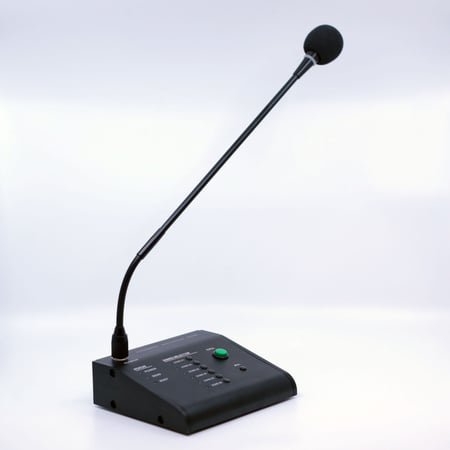 لاقطة نداء ماكسمين مكتبية مع تحكم 6 زون MG-6000MTRX