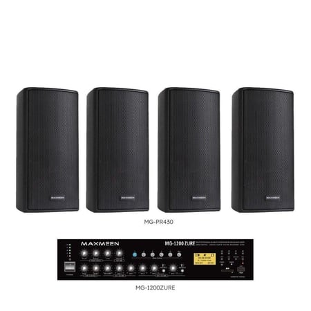 نظام صوتي 3 - 12 سماعة جدارية 30 وات ماكسمين حتى 240 وات