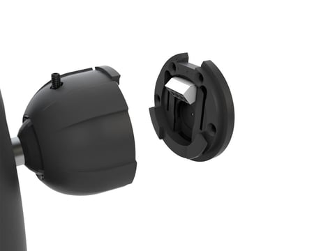 سماعة جدارية ماركة LD الألمانية 120 وات أبيض مقاومة للطقس IP65