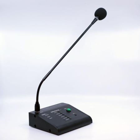 لاقطة نداء ماكسمين مكتبية مع تحكم 6 زون MG-6000MTRX