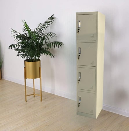 خزانة حديدية متينة بأربعة أدراج