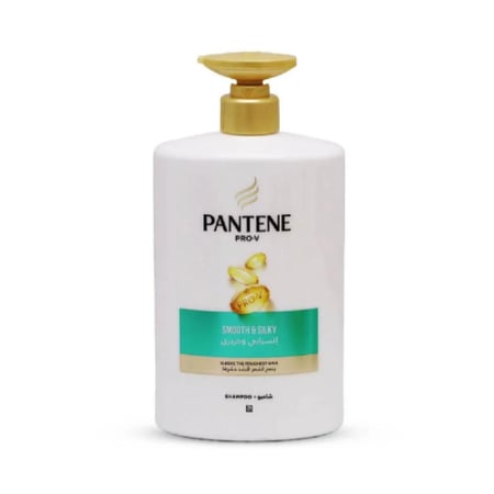 بانتين - شامبو للشعر انسيابي وحريري - 1000 مل - PANTENE